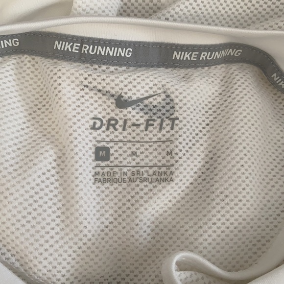 2/$15 Nike Dri-fit white tank top - Picture 6 of 7